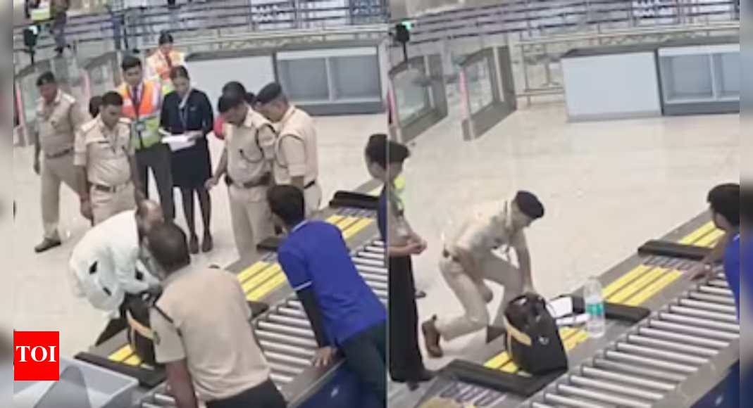 Man collapses at Delhi airport: CISF sub-inspector rushes in; quick CPR revives unconscious man Man collapses at Delhi airport: CISF sub-inspector rushes in; quick CPR revives unconscious man