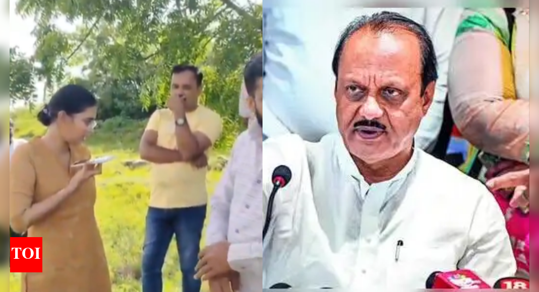 Opposition targets Ajit Pawar: 'Phone call' halts Solapur mining crackdown; woman IPS officer 'threatened' for defiance