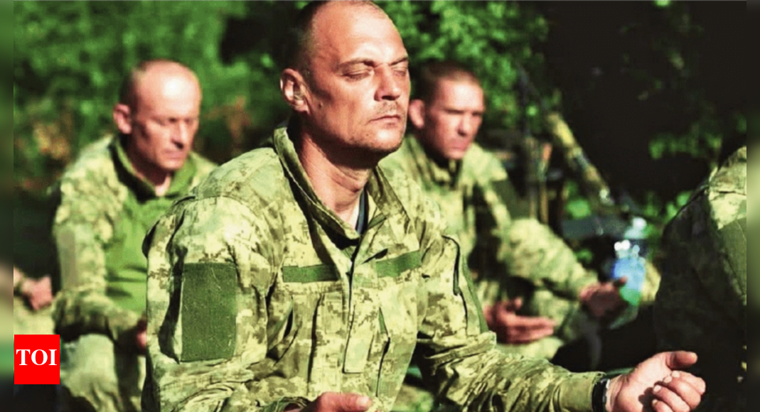 Art of healing: How yoga is helping Ukraine’s soldiers battle the odds