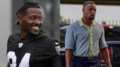  Antonio Brown roasts Saquon Barkley's pregame outfit with bold comparison