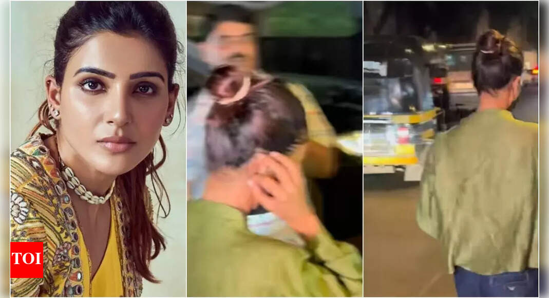 Samantha Ruth Prabhu avoids paparazzi during city outing; actress covers face to stay low-key—WATCH