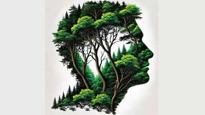 Optical illusion personality test: Do you see a forest or a face first? Find out if you’re an introvert or extrovert
