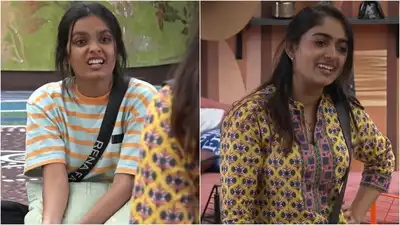  Rena and Binny engage in a verbal spat; the former says, "My biggest wish is to slap off your teeth"