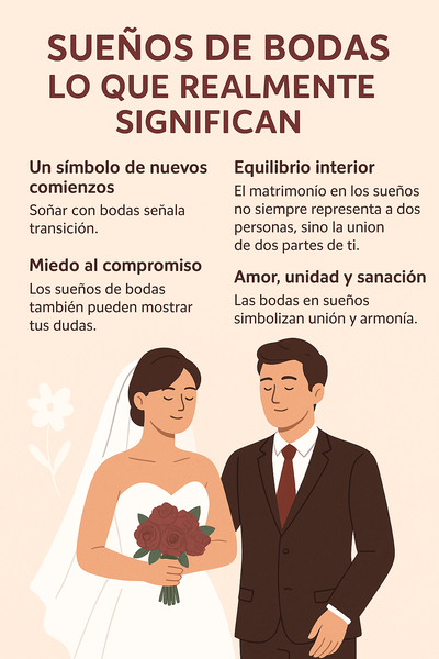El Significado Oculto de los Sueños de Boda: Lo Que Tu Subconsciente Te Quiere Decir