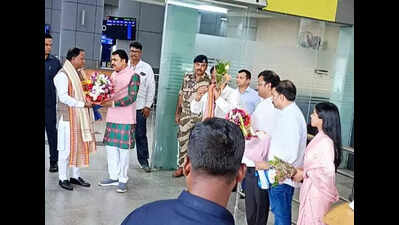 Heavy rain forces Air India flight with chief minister Mohan Charan Majhi on board to be diverted to Kolkata