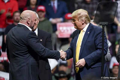 Donald Trump is readying the White House south lawn to host a UFC Cage Match in June of 2026
