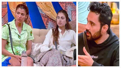  Farrhana Bhatt lashes out at Abhishek Bajaj for lifting her without her consent; Nehal asks housemates to 'boycott' him