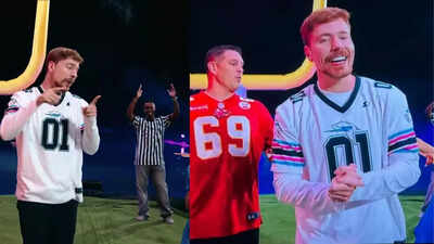  NFL fans react negatively to MrBeast and Merrianne Do’s appearance, blasting YouTube’s first broadcast as a flop