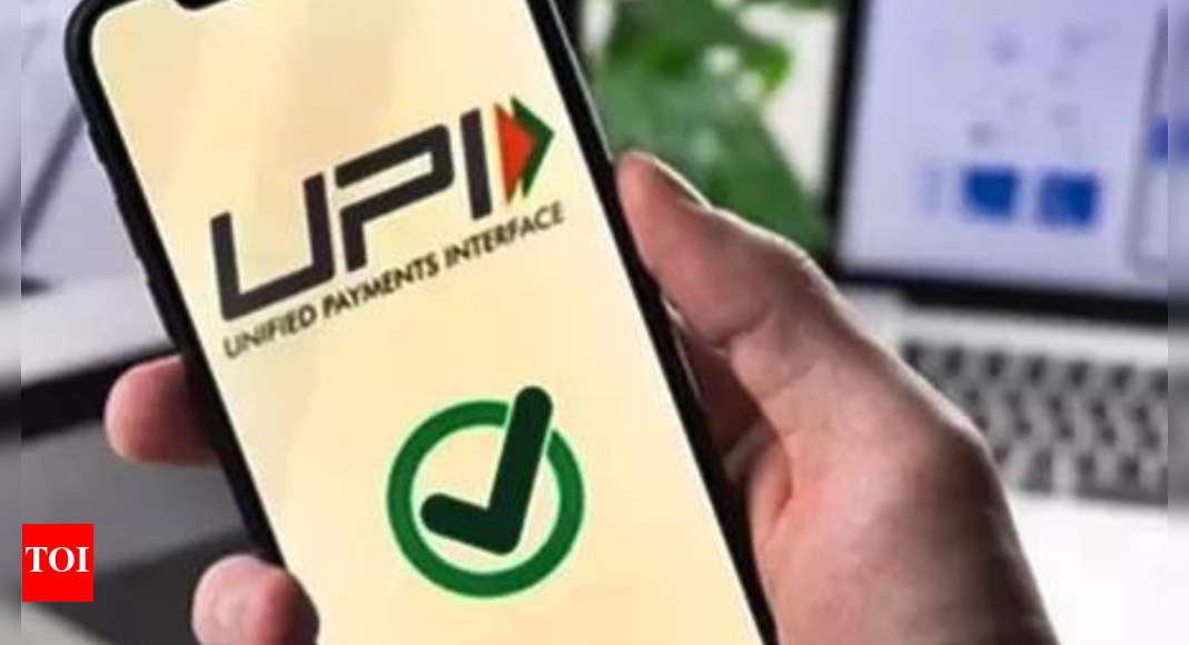 UPI limits hiked to Rs 5 lakh for major categories – The Times of India
