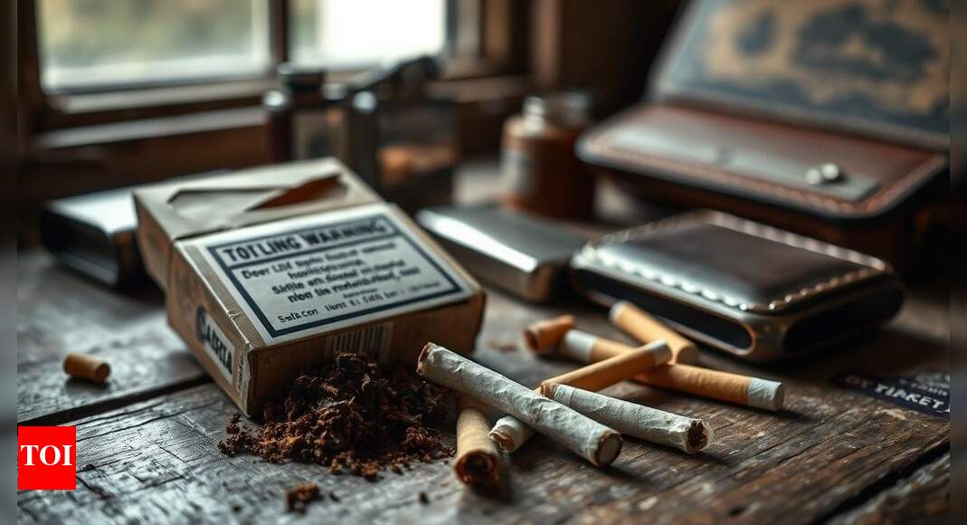 Higher tax for tobacco: Centre mulls new bill for Parliament’s winter session; compensation cess stays for now – The Times of India