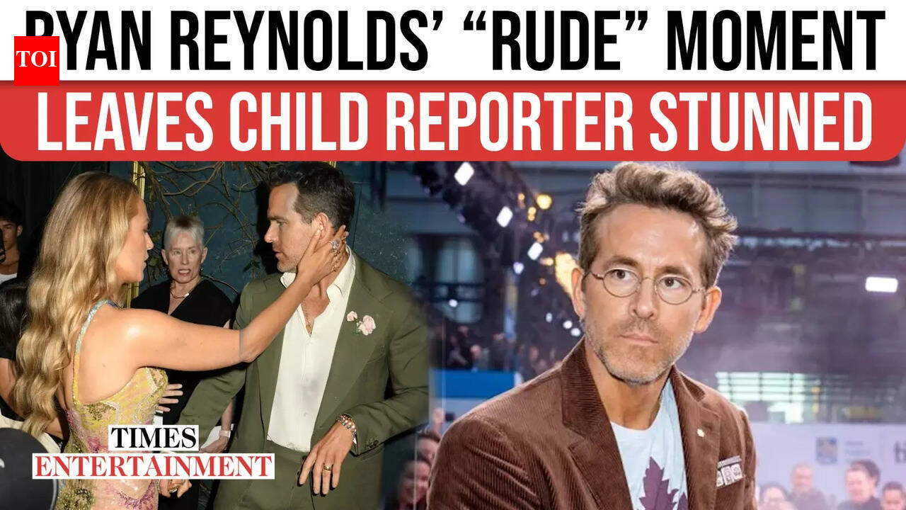 Ryan Reynolds SLAMMED for Shocking Behavior Toward Child Reporter on ...