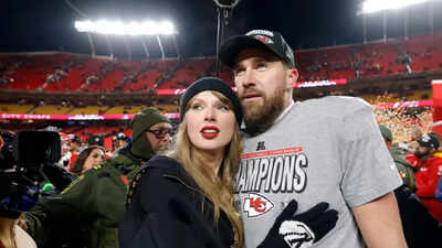Taylor Swift eclipses fiancé Travis Kelce's Kansas City Chiefs opener from thousands of miles away