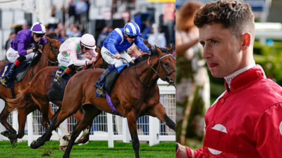 Oisin Murphy’s horse dies at Ascot as jockey is hospitalised after rough fall and stewards postpone enquiry