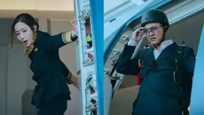  Markes drop airplane stills of Park Min Young and Jung Woong In ahead of debut today