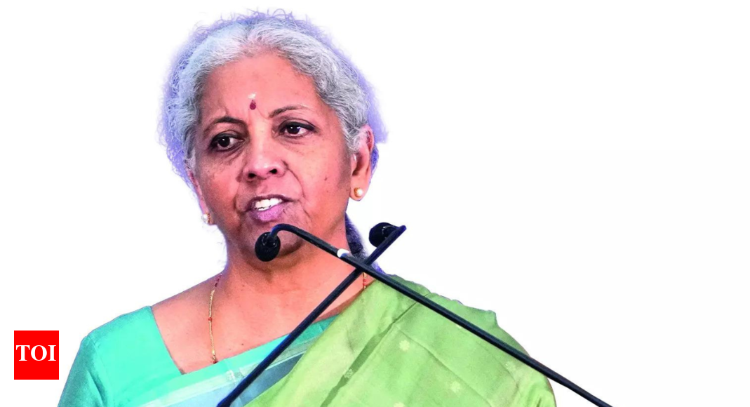 GST reform: Nirmala Sitharaman calls overhaul ‘a people’s reform’ touching every family;  to boost consumption – The Times of India