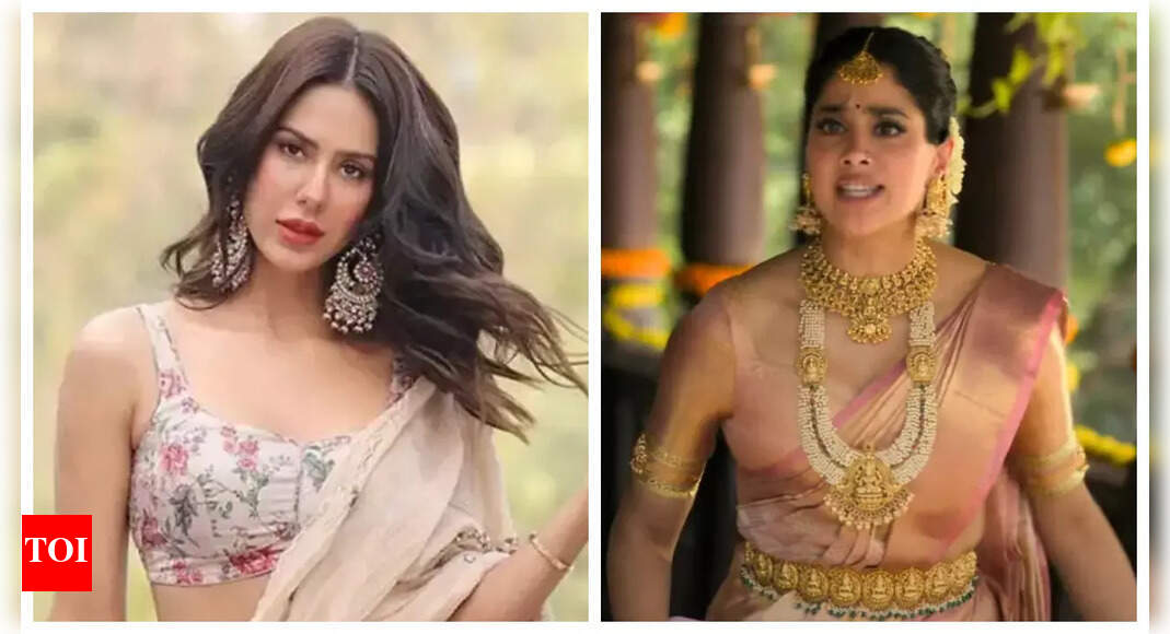 Sonam laughs at video imitating Janhvi from Param Sundari Sonam laughs at video imitating Janhvi from Param Sundari