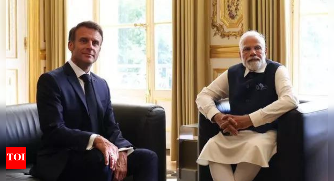 Modi-Macron talks: PM speaks with French President; discuss early end to Ukraine conflict