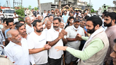 CM Nayab Singh Saini calls for unity and patience in tackling waterlogging crisis, assures full support to affected families