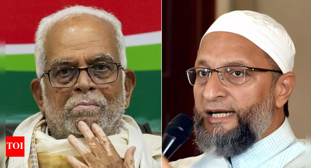 <div>VP polls: AIMIM to back Sudershan Reddy; Asaduddin Owaisi says, will support fellow Hyderabadi</div> <div>VP polls: AIMIM to back Sudershan Reddy; Asaduddin Owaisi says, 'will support fellow Hyderabadi'</div>