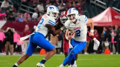 Baylor SMU halftime thriller with Kevin Jennings flawless and Sawyer Robertson unstoppable