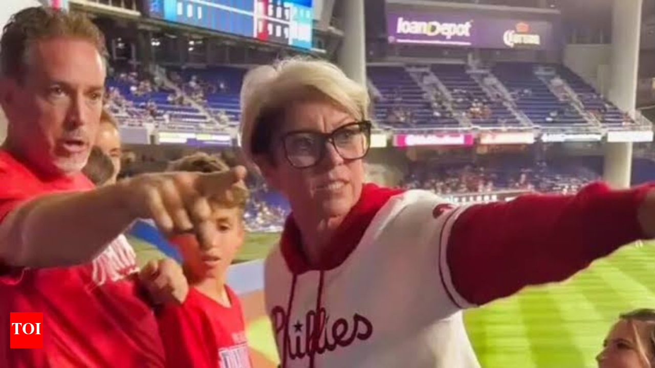 Who is Phillies Karen? The fan who left with Harrison Bader's ball but woke  up with America against her | MLB News - The Times of India