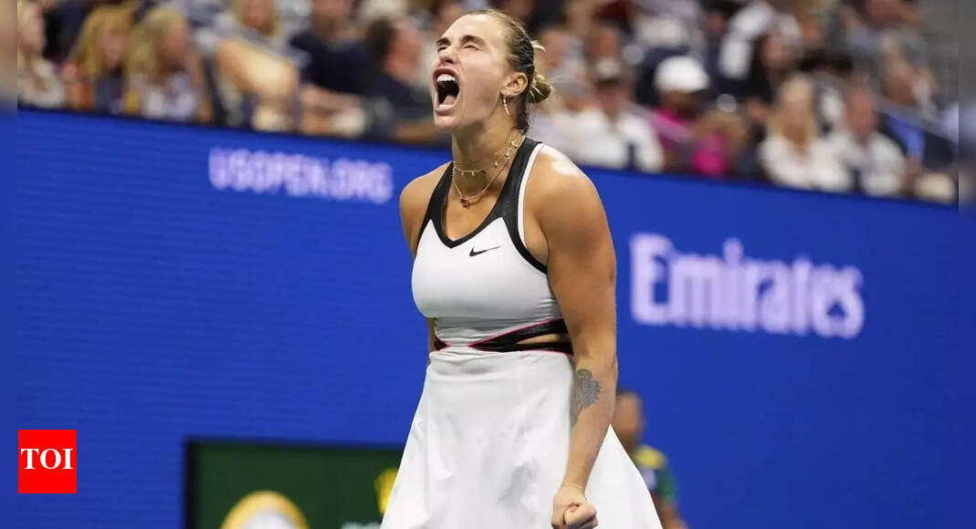 Aryna Sabalenka beats Amanda Anisimova for second straight US Open title, fourth major | Tennis News – The Times of India