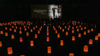 Mourners pay their respects to Giorgio Armani in Milan