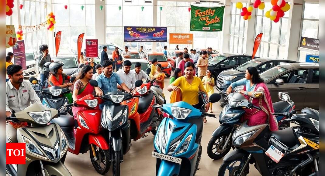 GST reforms: Two-wheeler sales may grow 5-6%; PVs likely to see modest 2-3% rise – The Times of India