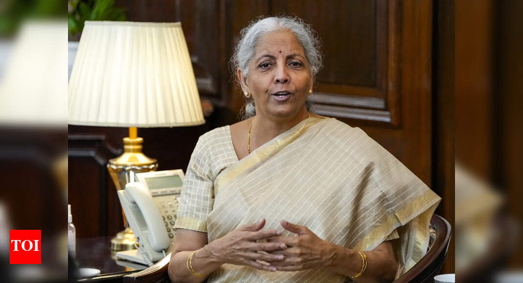 GST revamp: FM Sitharaman says Rs 48,000 crore shortfall won’t hit public finances; sees boost to GDP – The Times of India