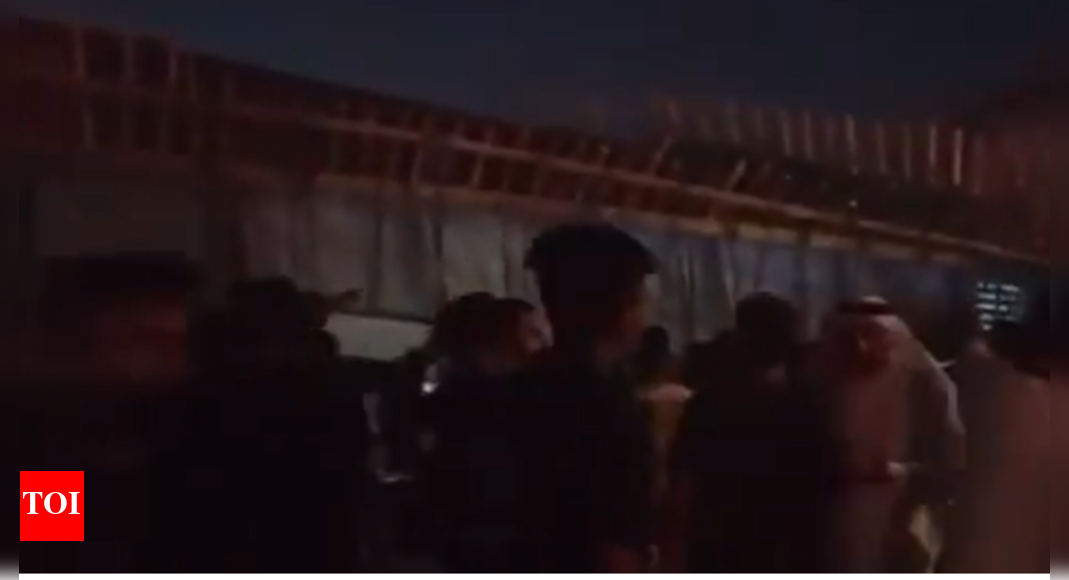 Under construction bridge collapses in Iraq: 2 dead, several injured; rescue efforts stretch overnight