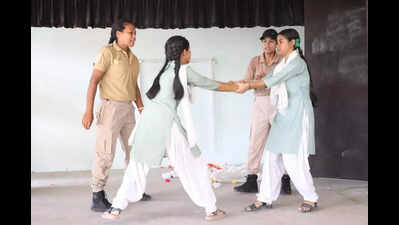 Jorhat police empower girls with self-defence training led by elite Veerangana commandos