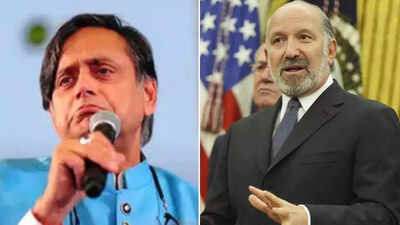  Tharoor hits back at Lutnick;  flags EU money in Russia kitty