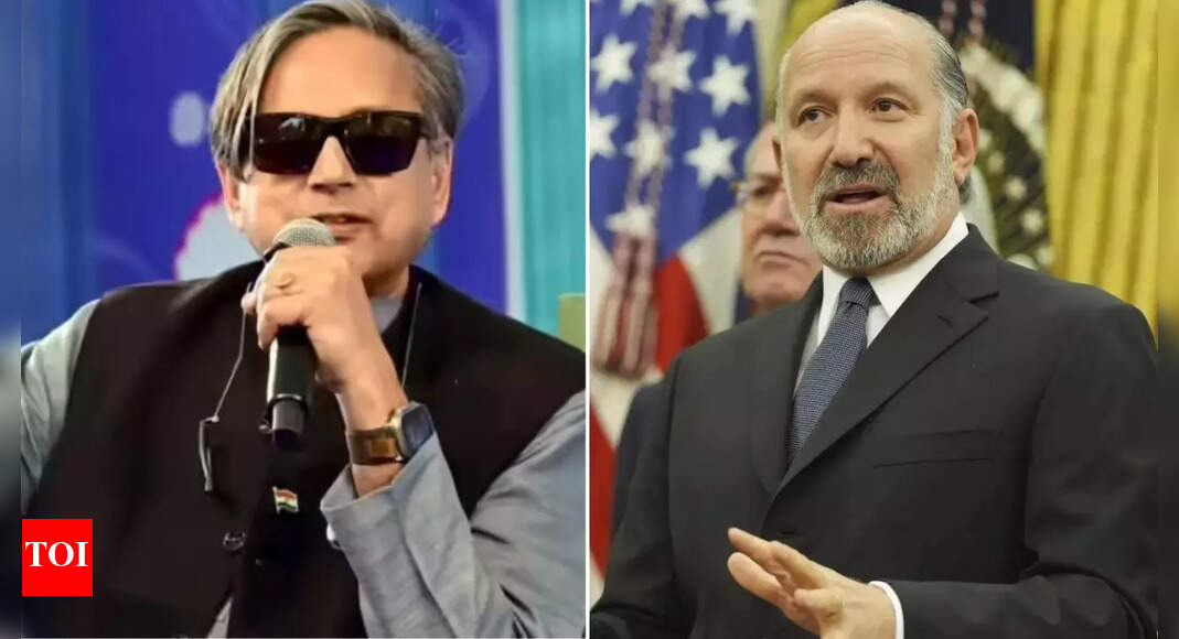 <div>India has nothing to apologise for: Tharoor hits back at Lutnick; flags EU money in Russia kitty</div> <div>'India has nothing to apologise for': Tharoor hits back at Lutnick; flags EU money in Russia kitty</div>
