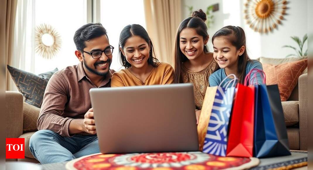 Festive shopping 2025: Online spends to surge 115%; gourmet foods, groceries, fashion to lead buying – The Times of India