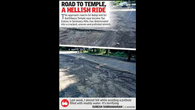 Seminary Hills Road in Ruins: Too Many Agencies, No Accountability