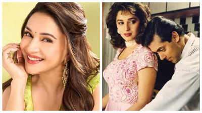 Madhuri Dixit once reacted to being paid more than Salman Khan in Hum Aapke Hain Koun: 'Baat chali hai...'
