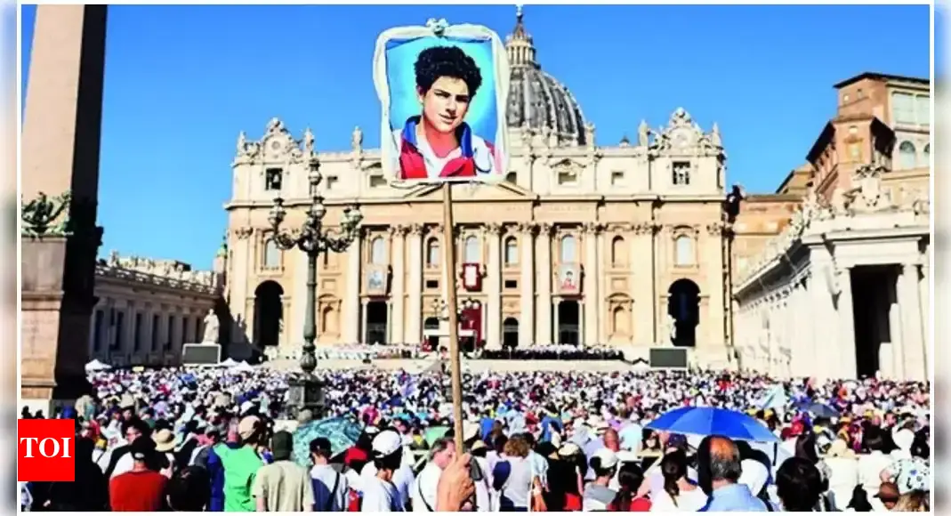 Teen coder made first millennial Catholic saint at youthful Vatican event Teen coder made first millennial Catholic saint at youthful Vatican event