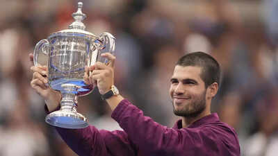 US Open: Carlos Alcaraz beats Jannik Sinner to win second title in New York; reclaims top ranking