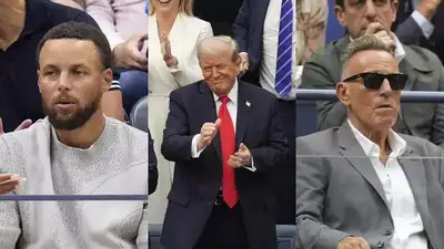  Steph Curry, Bruce Springsteen, Pep Guardiola, Donald Trump and plenty more attend US Open final