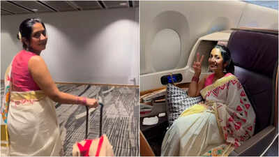  Navya Nair fined at Melbourne airport for carrying jasmine flowers; actress says, 'Mistake made unknowingly'