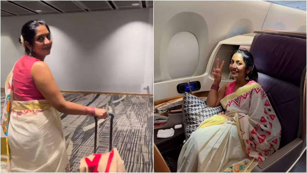 WATCH: Navya Nair fined at Melbourne airport for carrying jasmine flowers;  actress says, 'Mistake made unknowingly' | Malayalam Movie News - The Times  of India