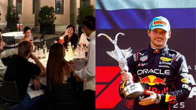 Kelly Piquet joins Max Verstappen’s Italian Grand Prix triumph, shares inside look at celebration dinner