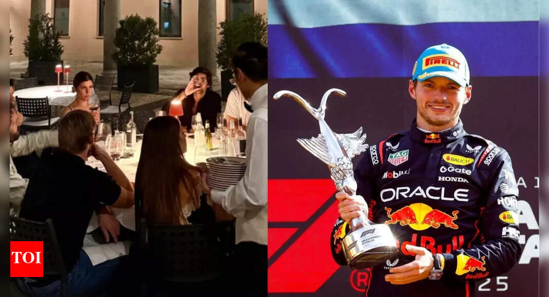 Kelly Piquet joins Max Verstappen’s Italian Grand Prix triumph, shares inside look at celebration dinner