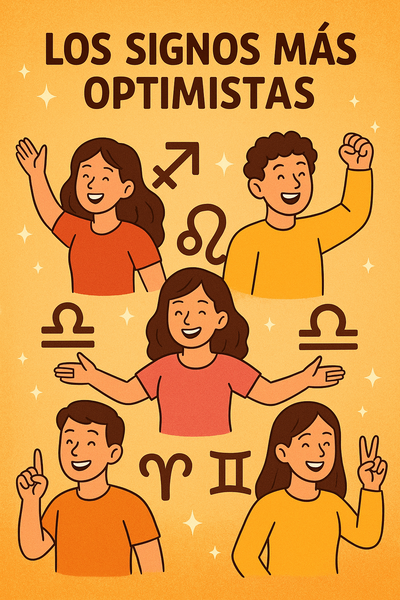 Los 5 signos zodiacales más optimistas: esa energía que te levanta el ánimo