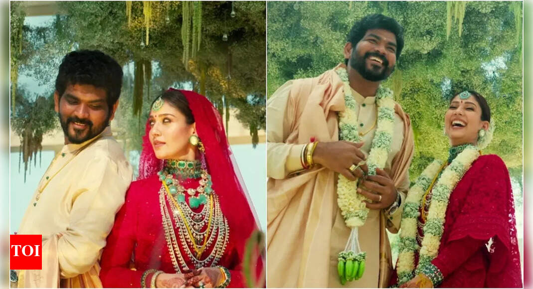 Nayanthara’s red bridal saree: A wedding look that still feels magical - See pics