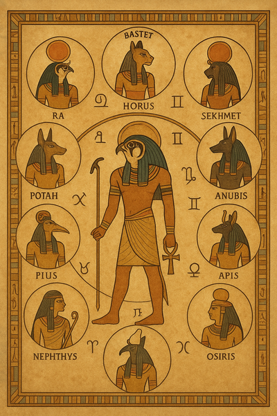 Descubre tu signo en el zodiaco egipcio: sabiduría ancestral para conocerte mejor