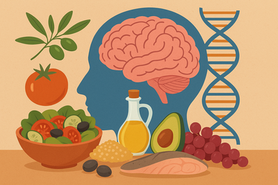 Alimentación consciente frente a la genética: cómo la dieta mediterránea puede reducir el riesgo de demencia