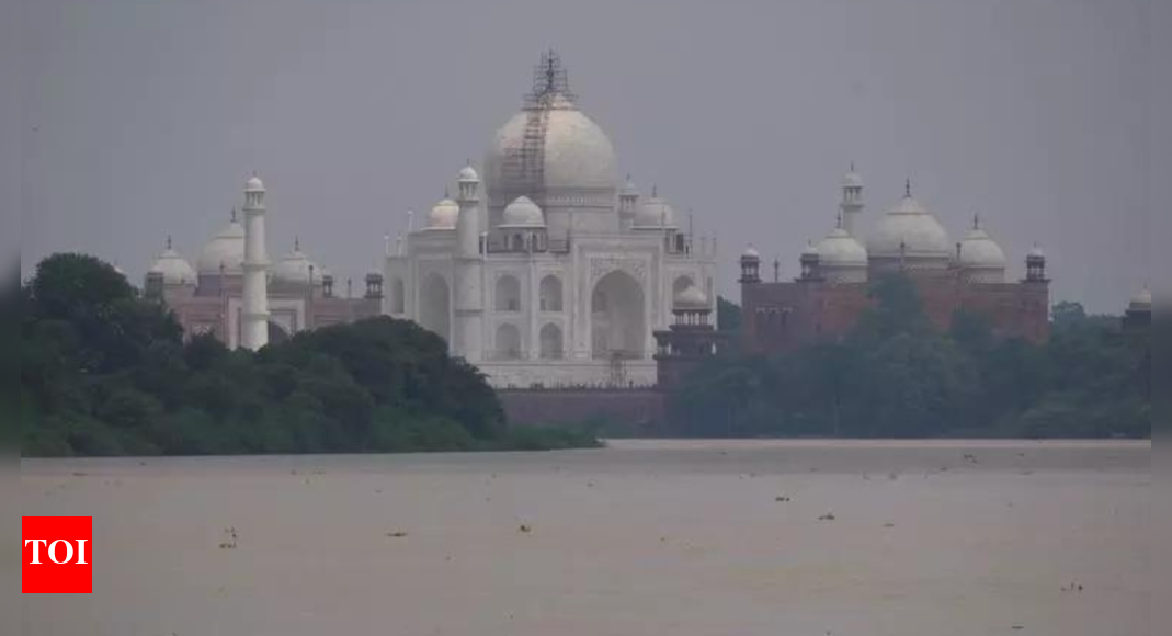Yamuna breaches danger mark in Agra, vigilancestepped up at Taj; key ...