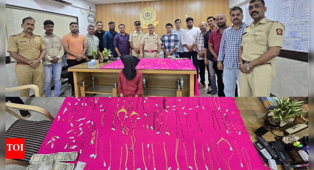 Mumbai: Wanted jewellery thief arrested in Borivali; stolen gold & diamonds recovered