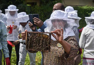 Buzzworthy Punekars try their hand at beekeeping